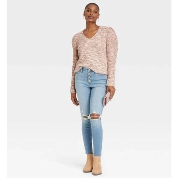 A New Day Delilah Tan Booties Size 9.5 - Picture 8 of 10